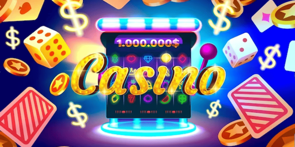 Slot categories overview with clear labels and 7E77 branding